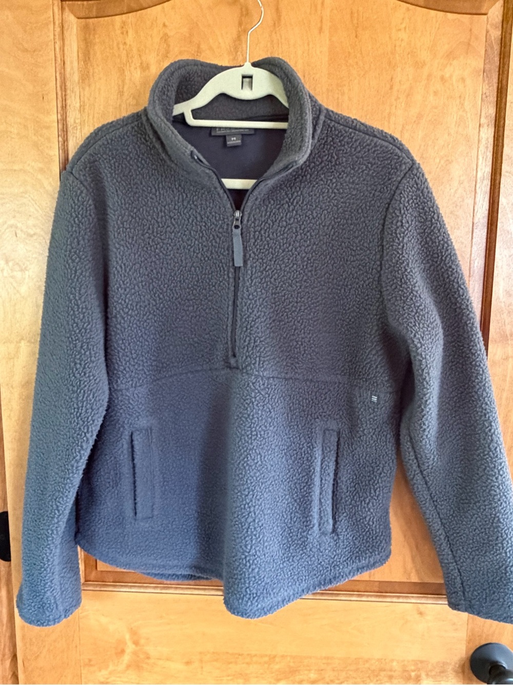Free Fly Sherpa Bamboo Half Zip Iron Gray